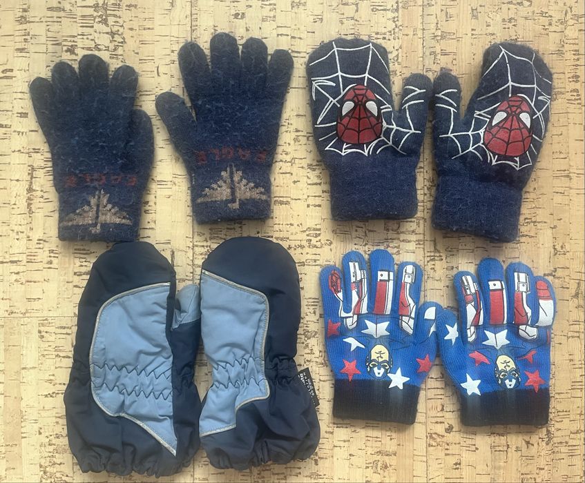 Рукавички варежки 4-5 років