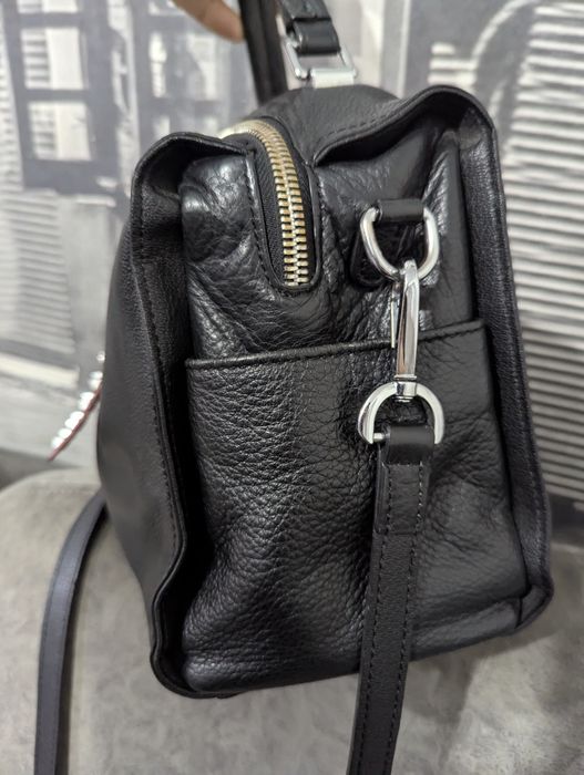 Шкіряна сумка кроссбоді натуральна Polina&Eiterou