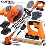KRAFT&DELE Kosa Akumulatorowa 21v 2x3ah 1000w Kosa Wykaszarka KD5124