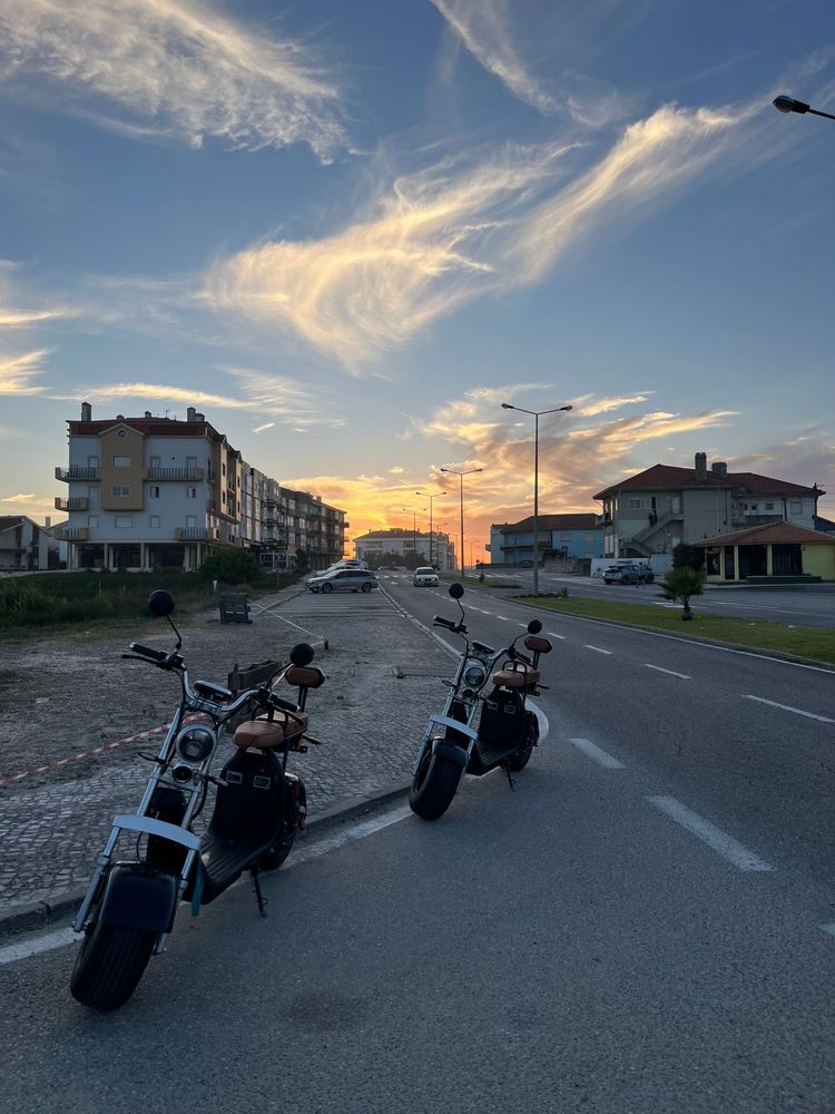 Scooter Citycoco 1500W trocamos as duas temos interesses em microcarro