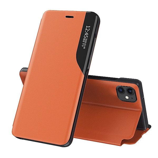Eco Leather View Case elegancki futerał etui z klapką i funkcją podsta