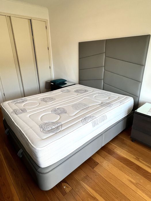 Cama de casal tipo baú