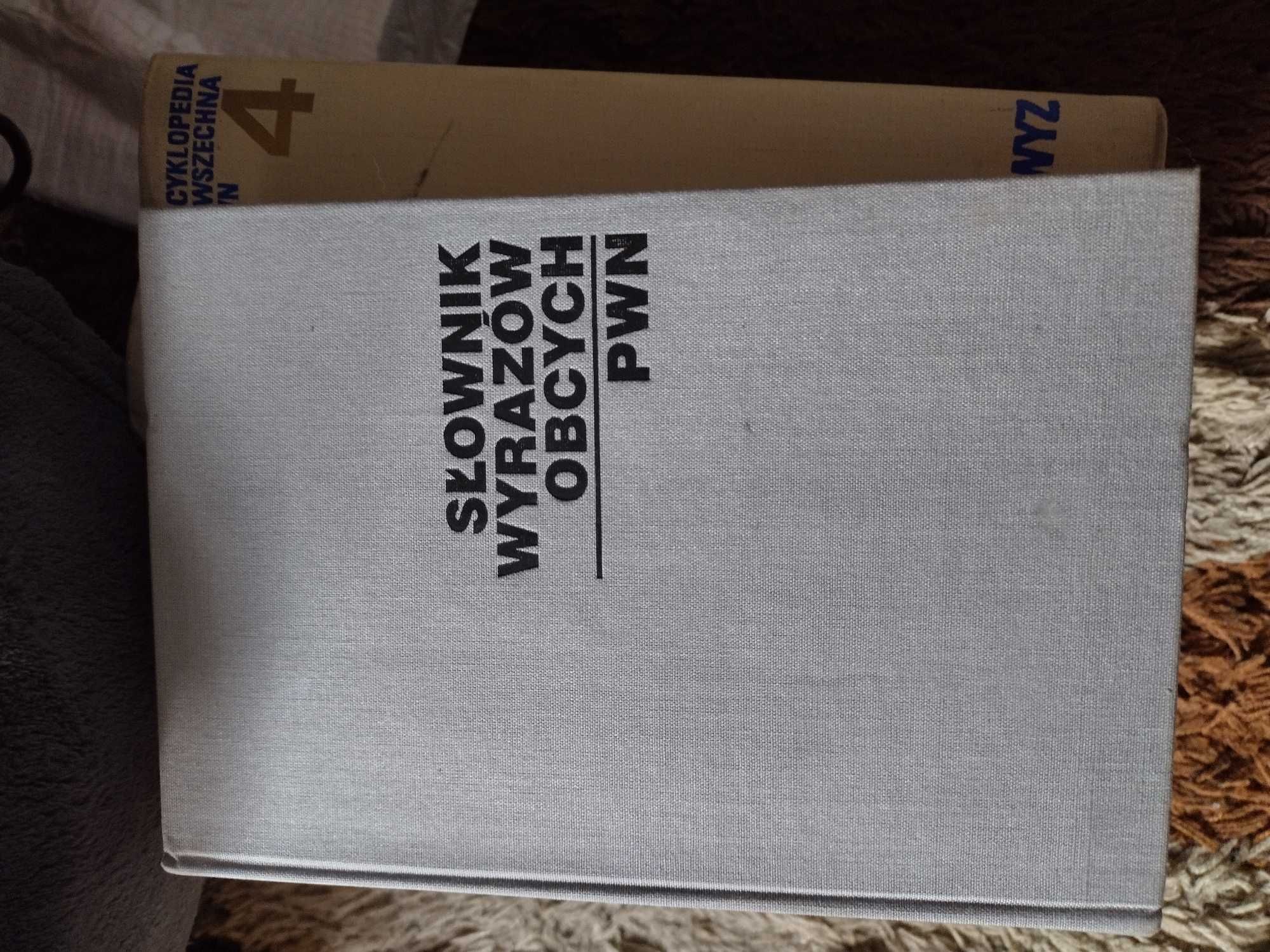 Encyklopedia Pwn 4 tomy gratis Słownik wyrazów obcych
