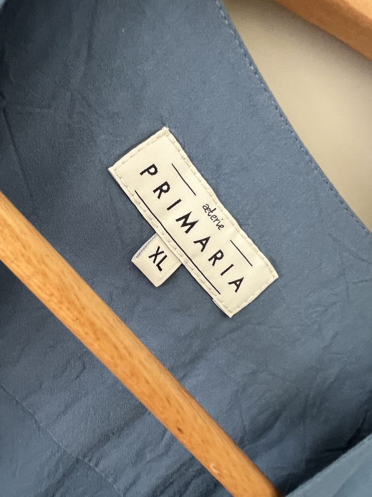 Sukienka kopertowa aeterie xl 42 niebieska