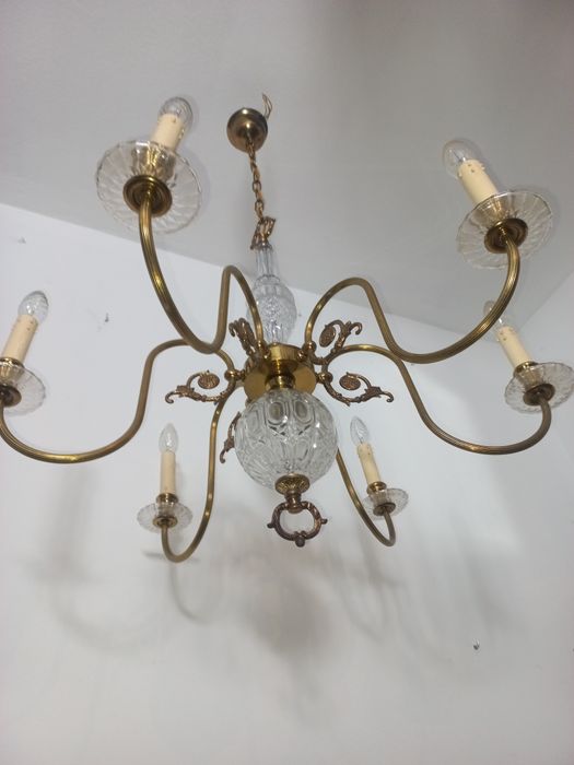 Duży francuski żyrandol /