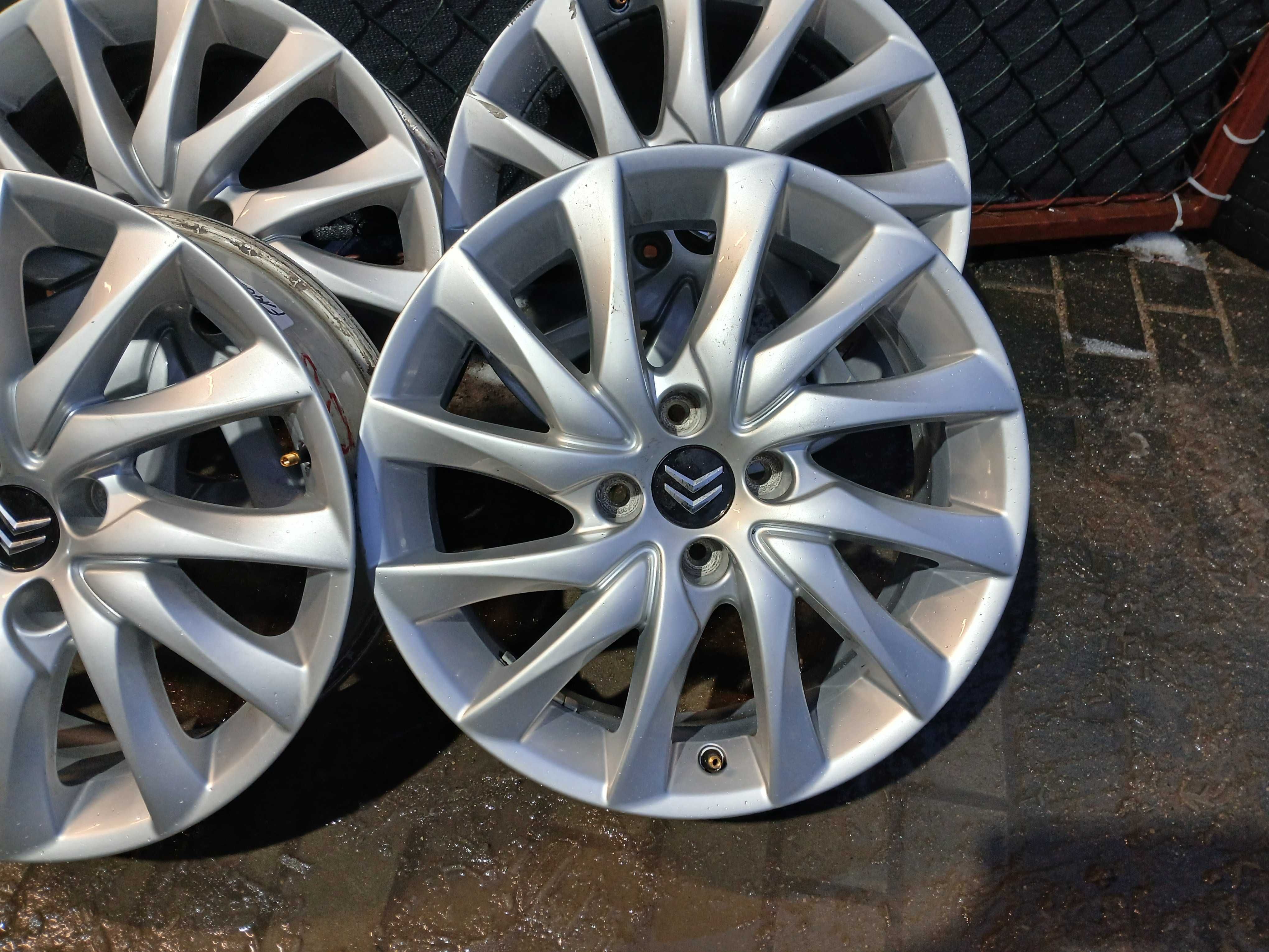 4x felgi 17 4x108 Citroen C3 C4 Picasso Aircross Berlingo DS3 Peugeot