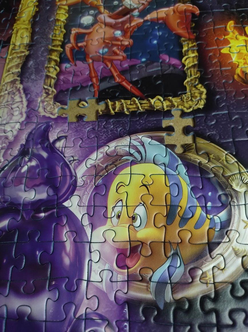 Puzzle Ravensburger 1000 elementów – Villainous URSZULA – z brakami