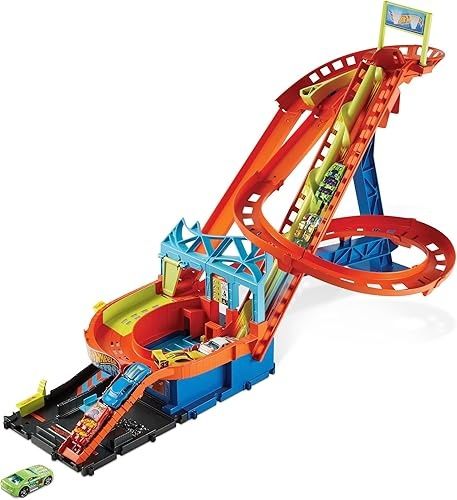 Pista Hot Wheels  Roller Coaster Rally