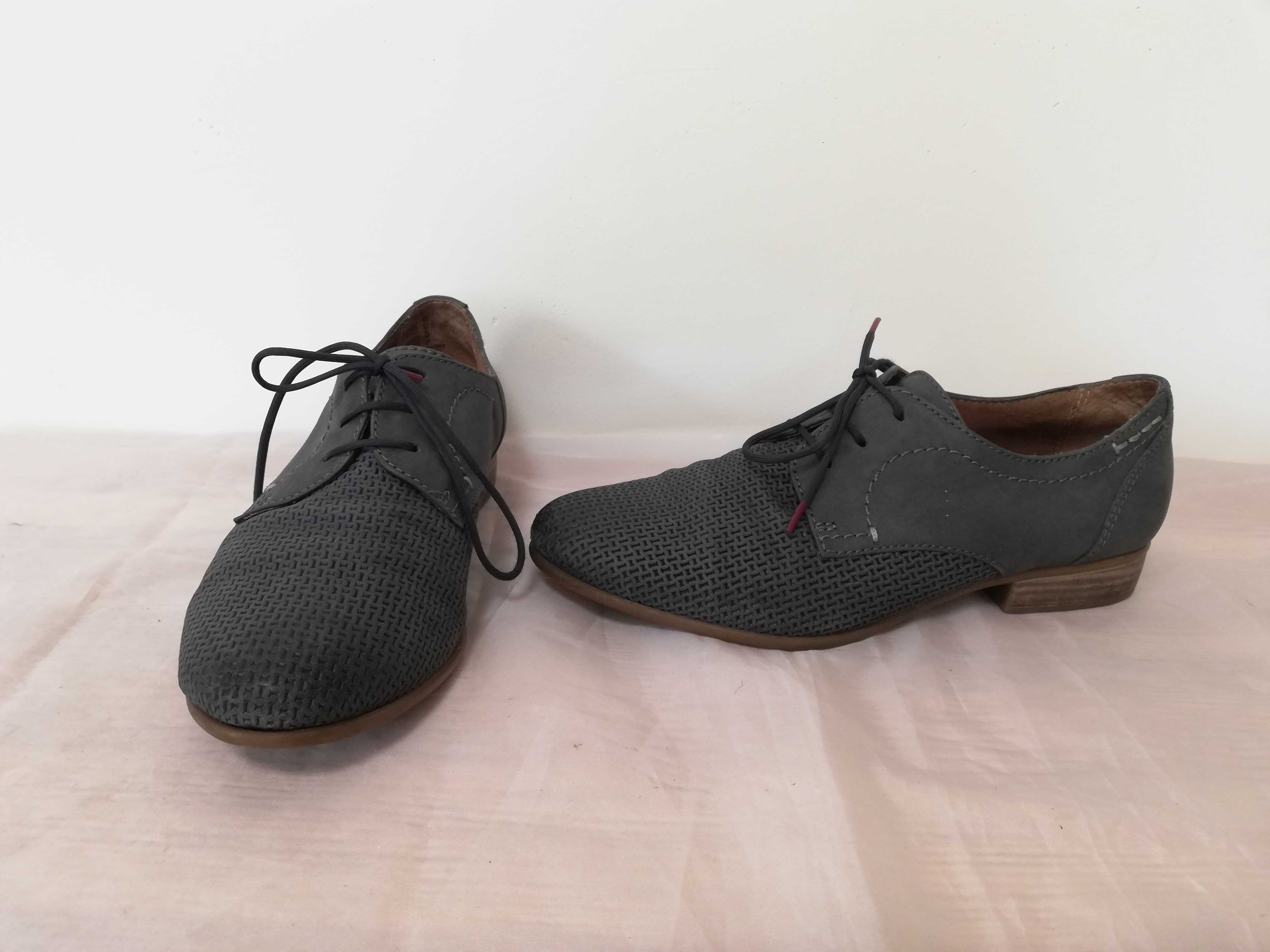 Buty skórzane Tamaris r. 36 , wkł 23,5 cm