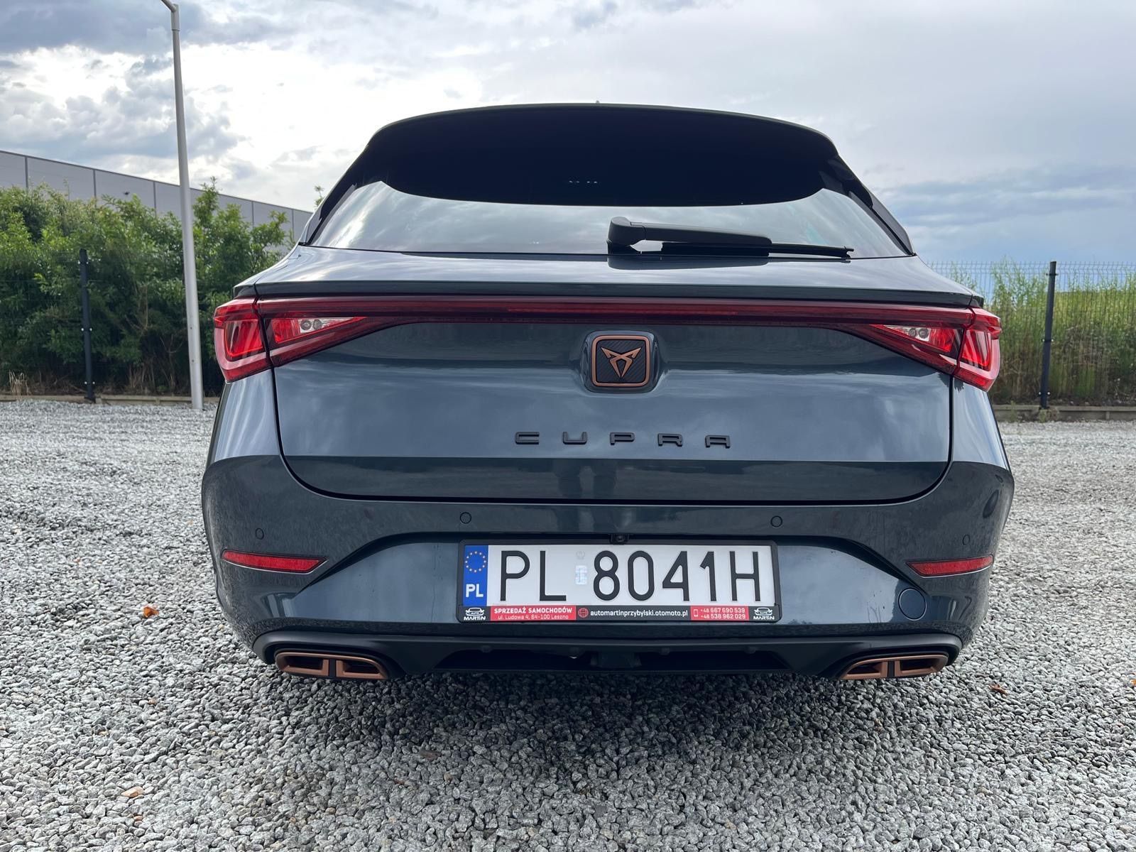 Cupra Leon Sportstourer Cupra Leon 1.4 e-Hybrid 245KM*Klimatronik*Kamera*Radar*Reflektory LED*