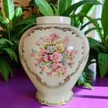 Przepiękny sygnowany porcelanowy ręcznie malowany wazony Scherzer