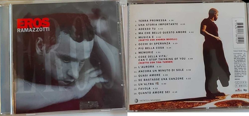 Lote 1 - 6 CDs Artistas Masculinos