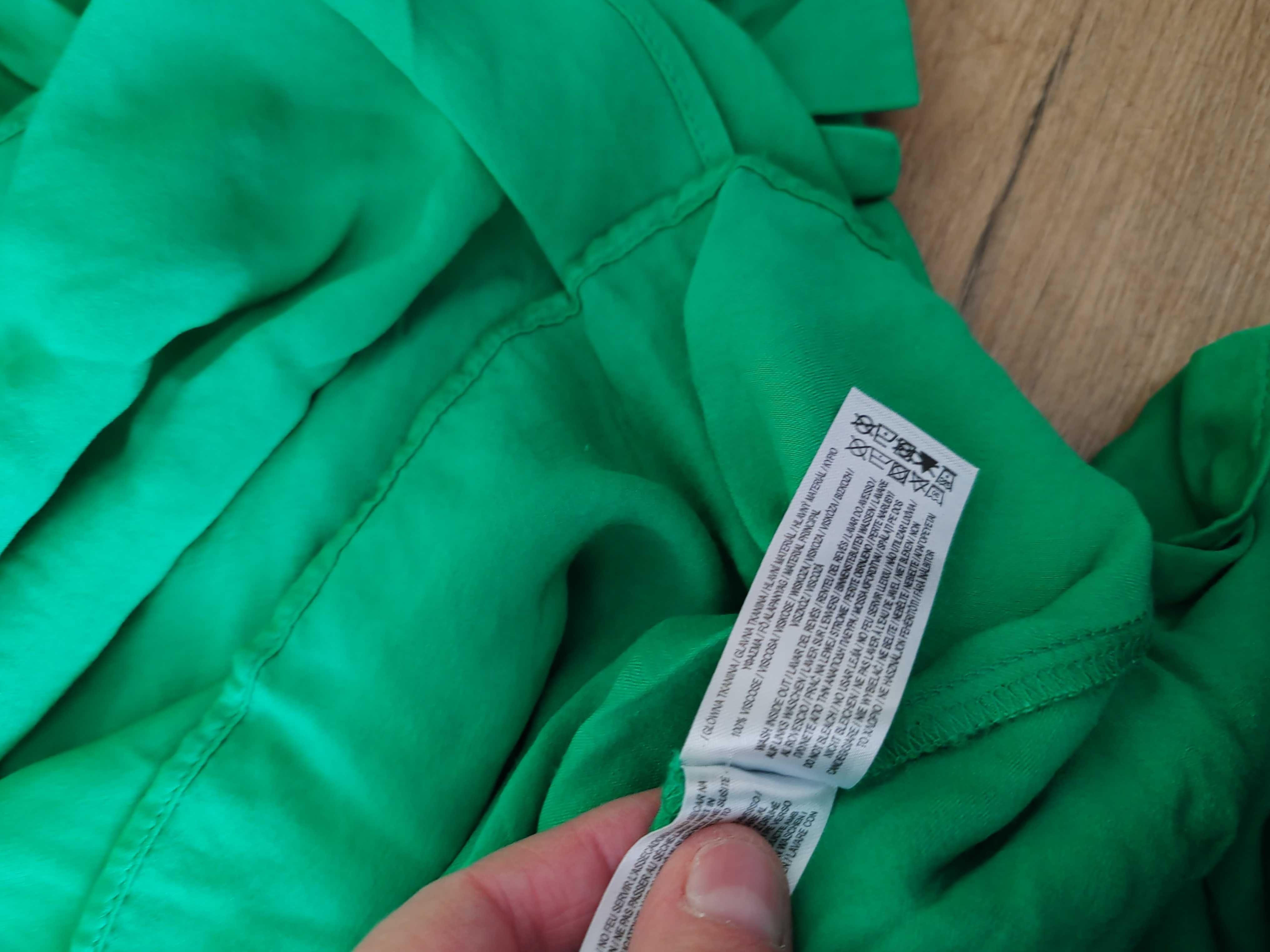 Śliczna koktajlowa mini sukienka Primark rozmiar 48 wiskoza