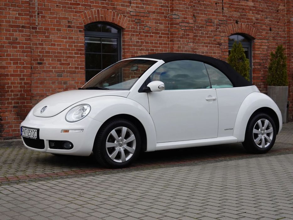 Volkswagen New Beetle Klima Skóra Alufelgi Super Stan Zarejestrowany w PL