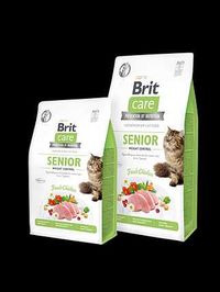 Корм для пожилых кошек Brit Care Cat Senior Weight Control