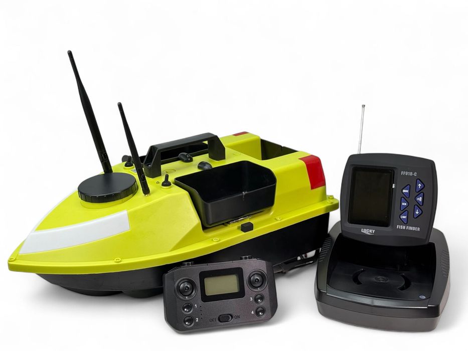 Короповий кораблик Flytec D20 GPS PRO автопілот ехолот Lucky FF918-C