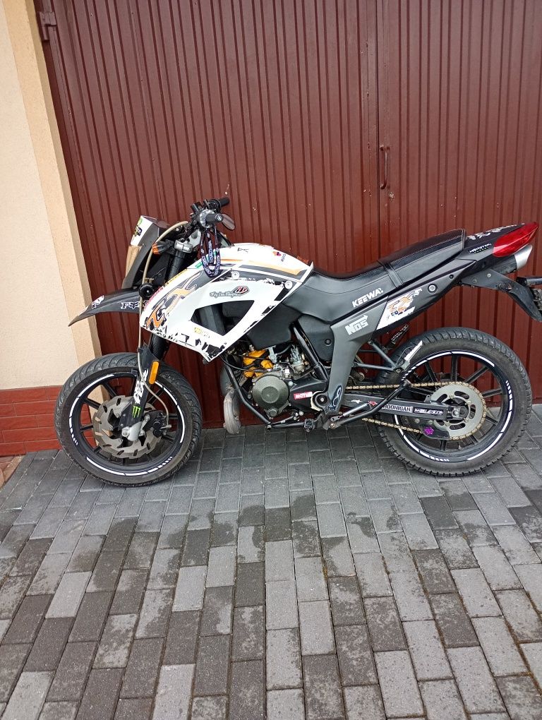 Keeway tx 50/70 SM po remoncie (motorower )am6 db50(rieju beta senda)