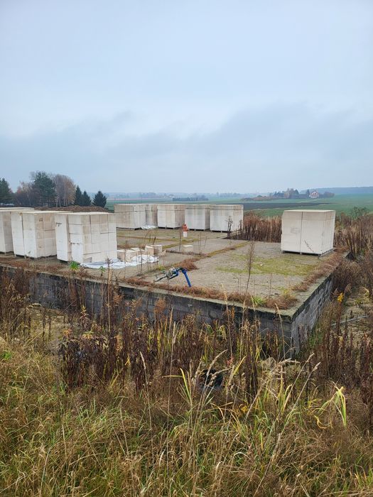 Działka budowlana z projektem, w trakcie budowy Łuszczów Drugi