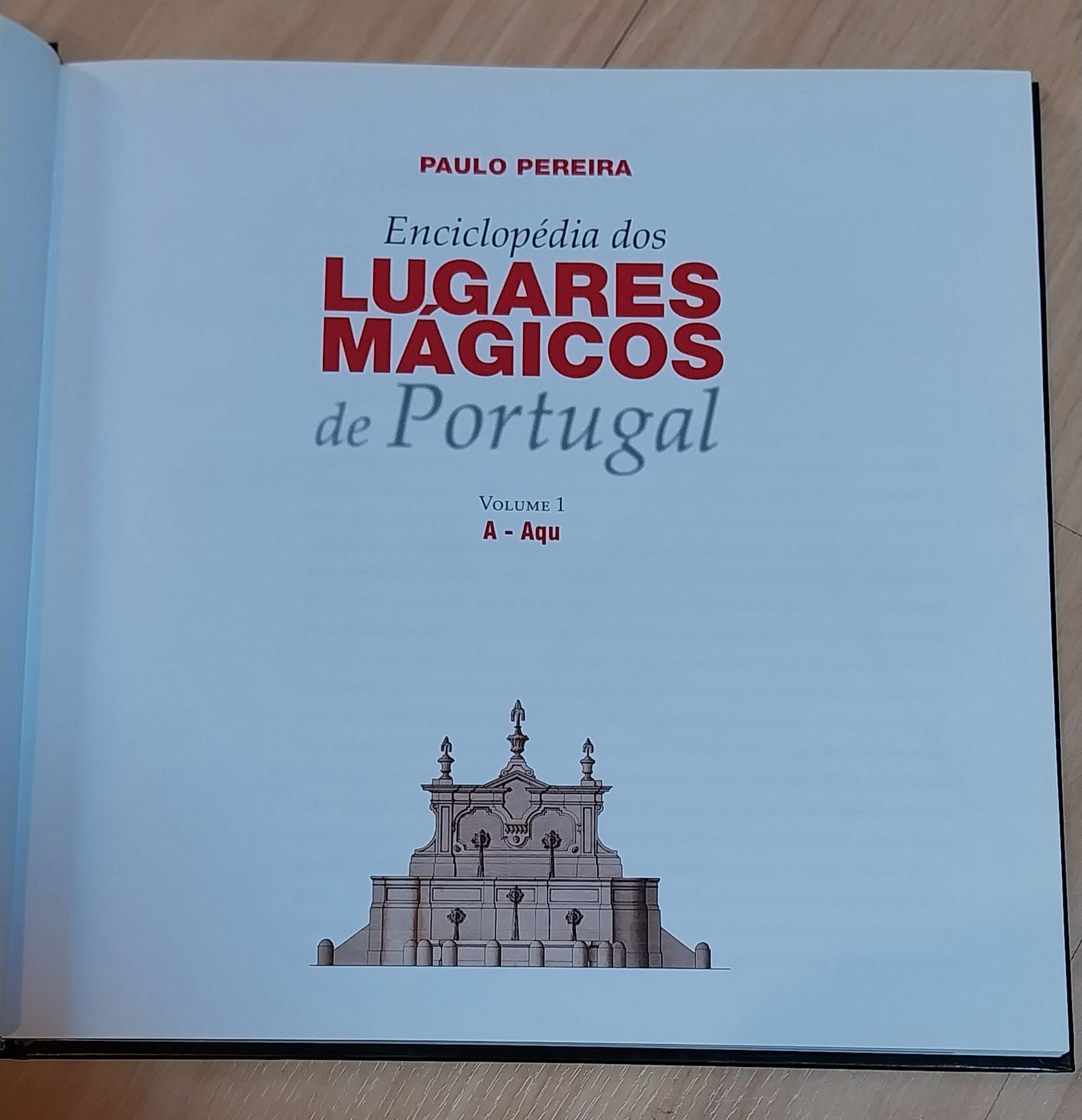 Livro Enciclopédia dos lugares mágicos de Portugal