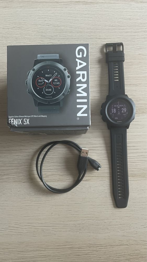 Zegarek Garmin Fenix 5 x Sapphire