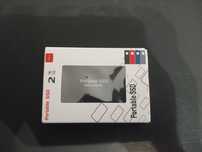 Dysk twardy zewnętrzny SSD 2 TB, USB 3.1 / Czarny
