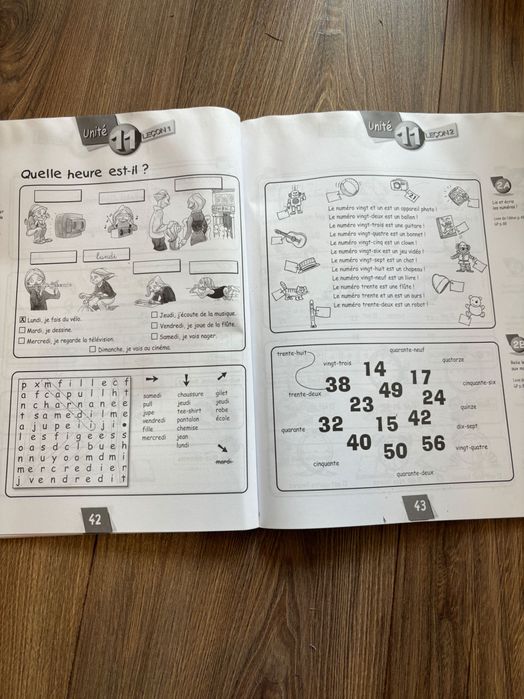 Alex et Zoé Cahier D’activités 1