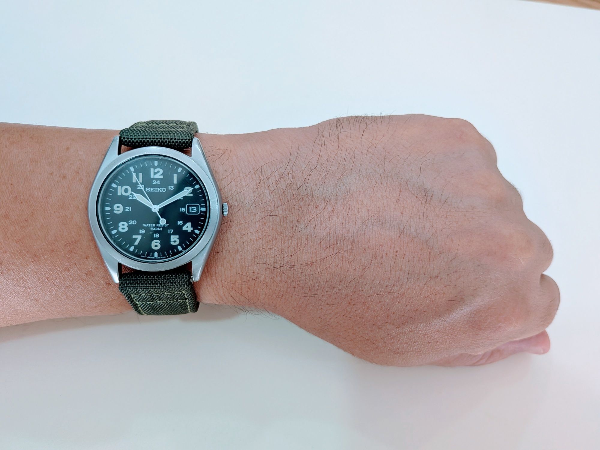 Raro Seiko Militar 7N42-8070