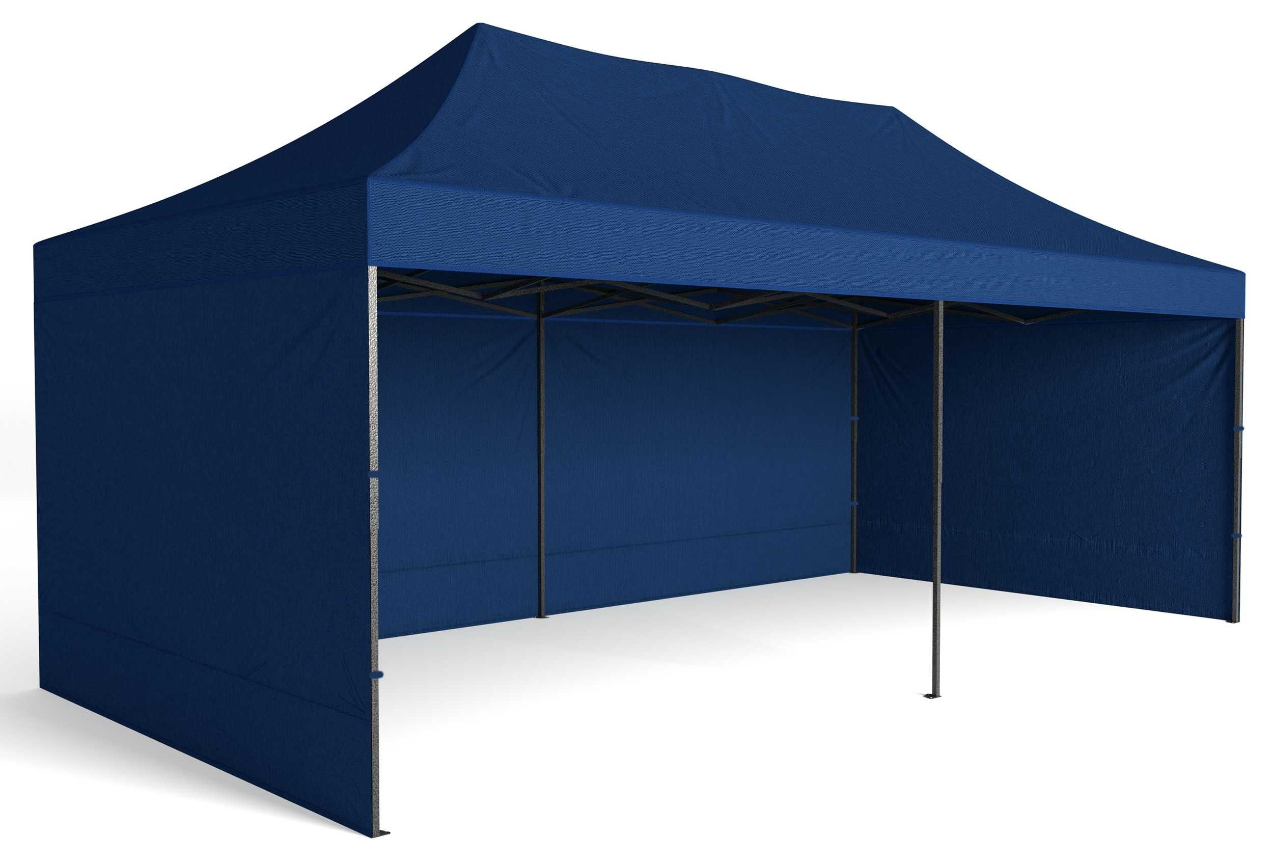 Pawilon handlowy ekspresowy 3x6 m niebieski