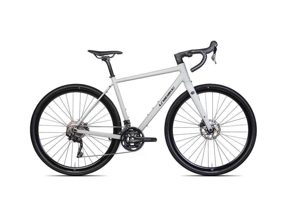 Rower gravel Unibike Tier rozm. 53 i 55 szary NOWY