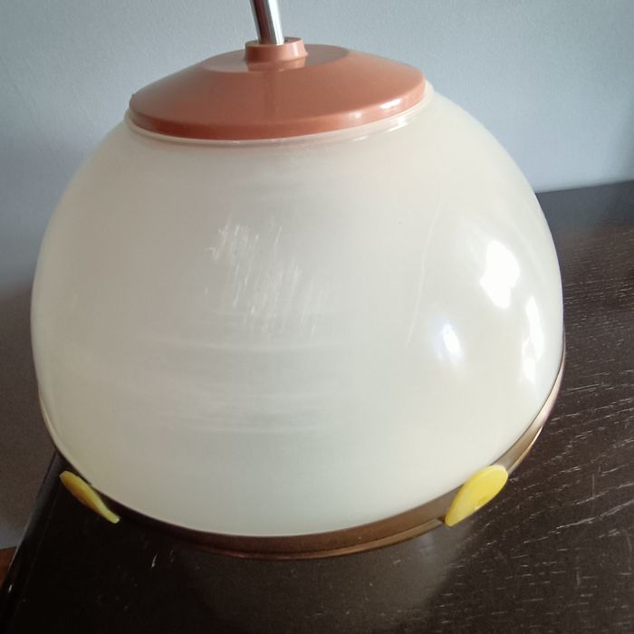 Stara lampa Polam Wilkasy - PRL, vintage, space age, new look, loft,