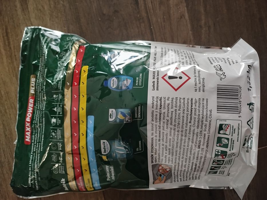 Kapsułki do zmywarek Ludwik Maxx Power Plus 94szt
