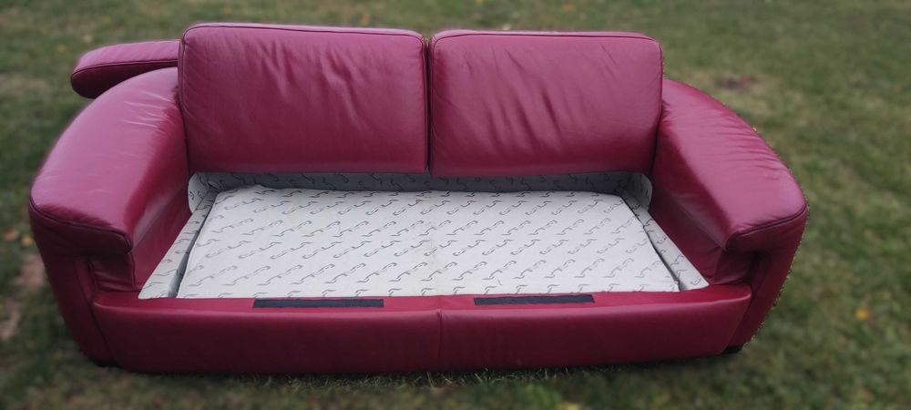 Komplet skórzanych mebli wypoczynkowych (do negocjacji)