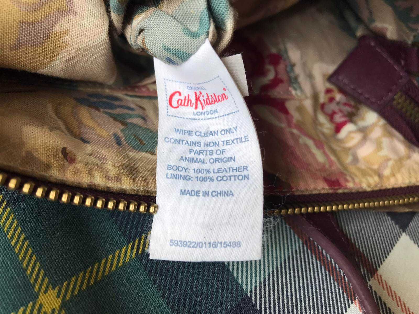 Кожаная сумка Cath Kidston