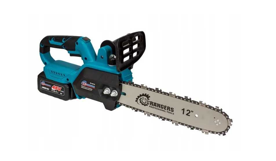 NOWA MOCNA Pilarka Piła Łańcuchowa Gałęziówka 12" 2xaku 48v 6ah OKAZJA