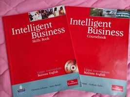 тетради б/у Intelligent Business (coursebook+ skills book)+ cd диски
