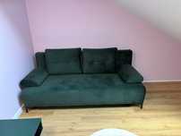 Sofa VIERA rozkładana butelkowa zieleń kanapa