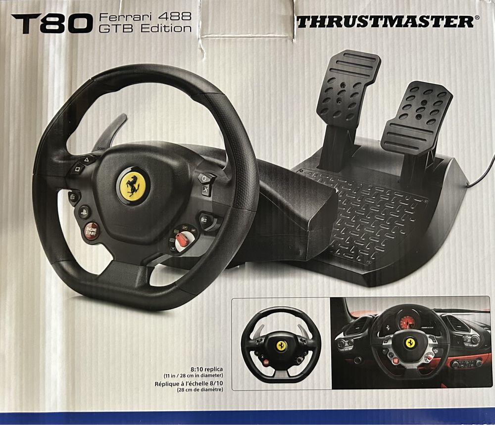 Thrustmaster Playstation 4 180 Ferrari 488GBT