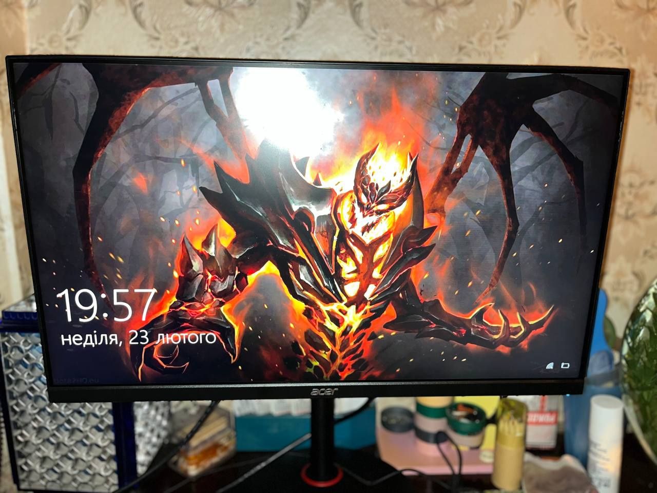 Игровой набор ноутбук Acer aspire 7, монитор Acer 180гц, мышь, клавиат