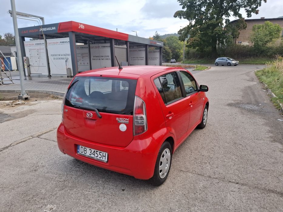 Daihatsu Sirion 1.3 Benzyna Klima Zarejestrowany