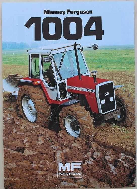 MF  1004 ; [ 1004T MF ]  Instrukcja obsługi Massey Ferguson