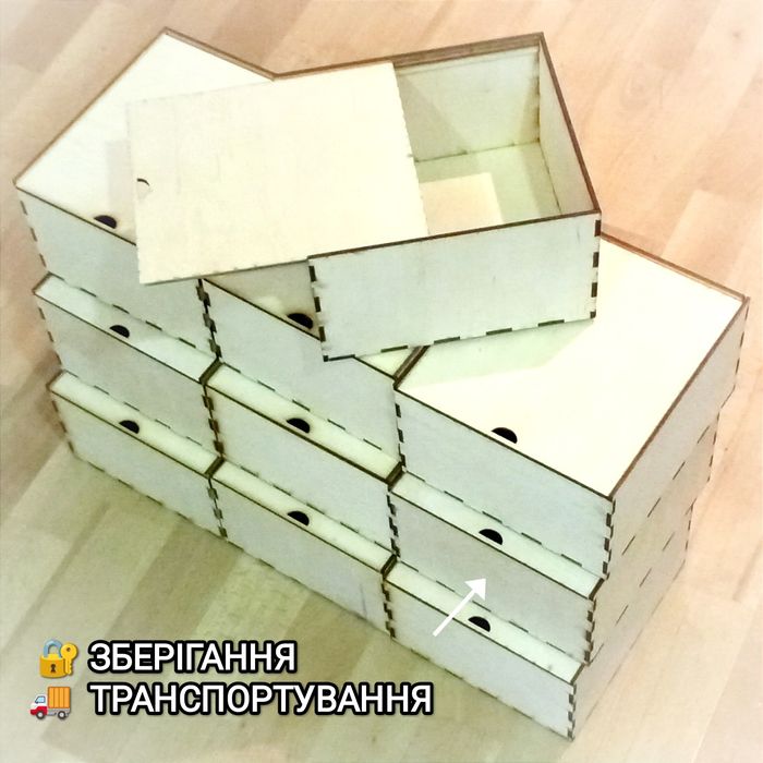 Коробки з фанери під замовлення / Коробки Боксы из дерева