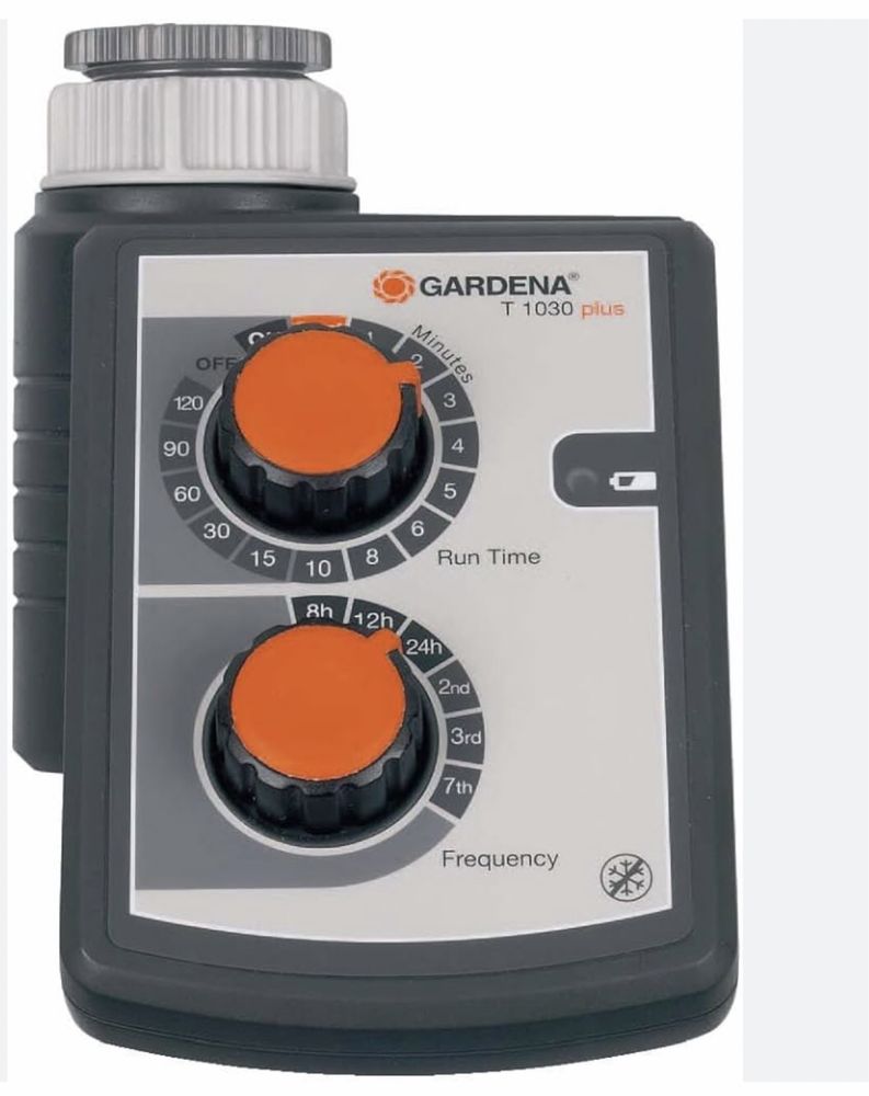 Programador rega jardim Gardena T 1030 plus+mangueira nova+conectores