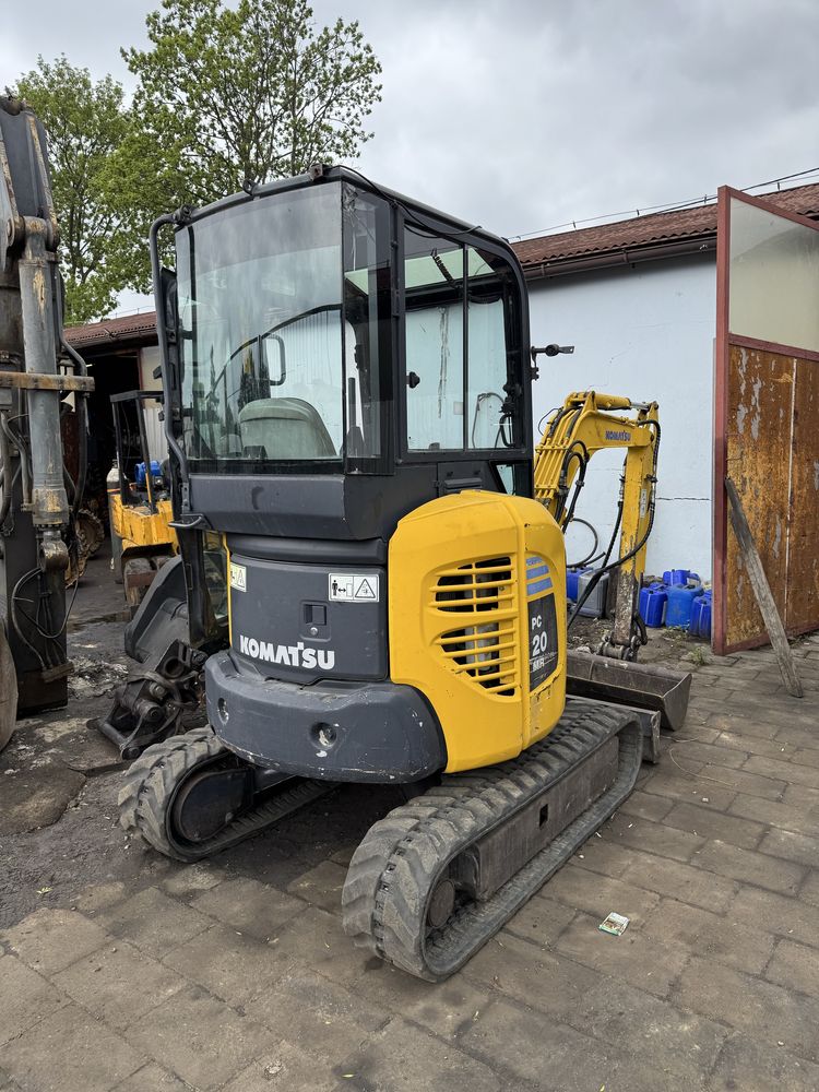 Minikoparka Komatsu PC20MR (nie Kubota, Yanmar, CAT, Bobcat, Hitachi)