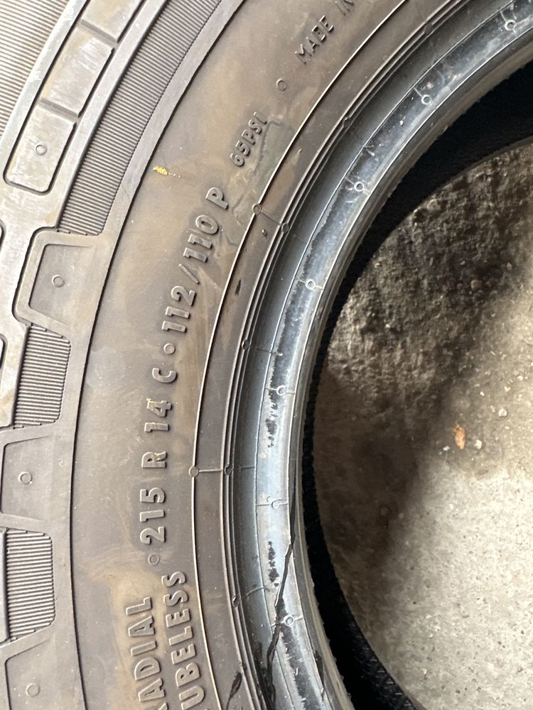 Opony 215/85/14 c 112/110 p Continental van contact ap