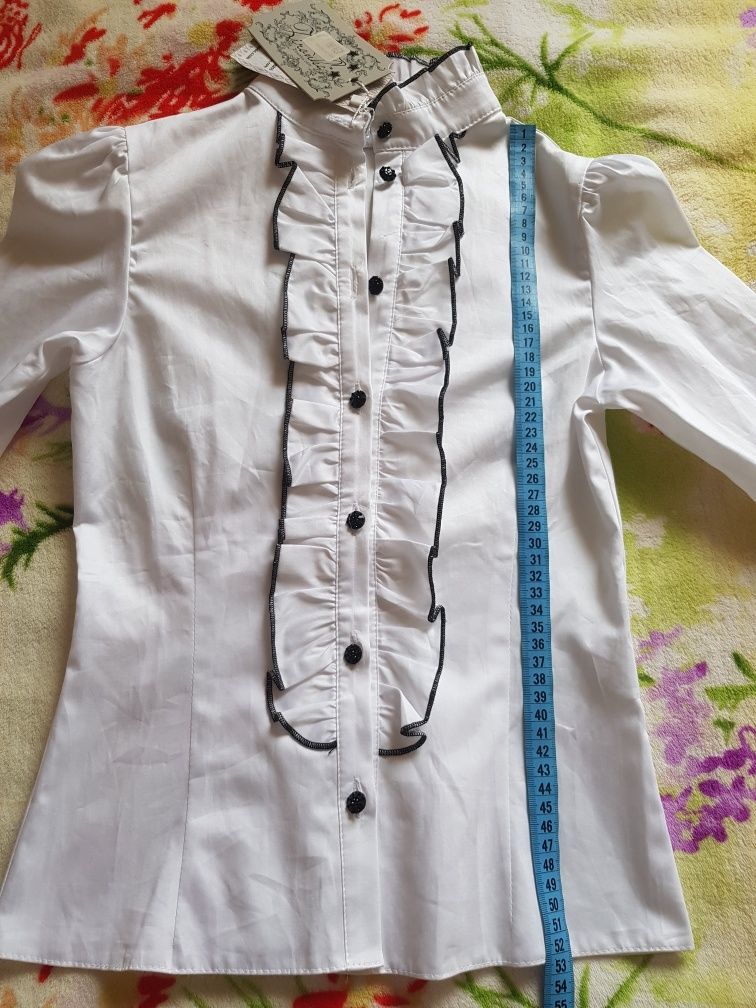Блуза школьная Зиронька 146 см.