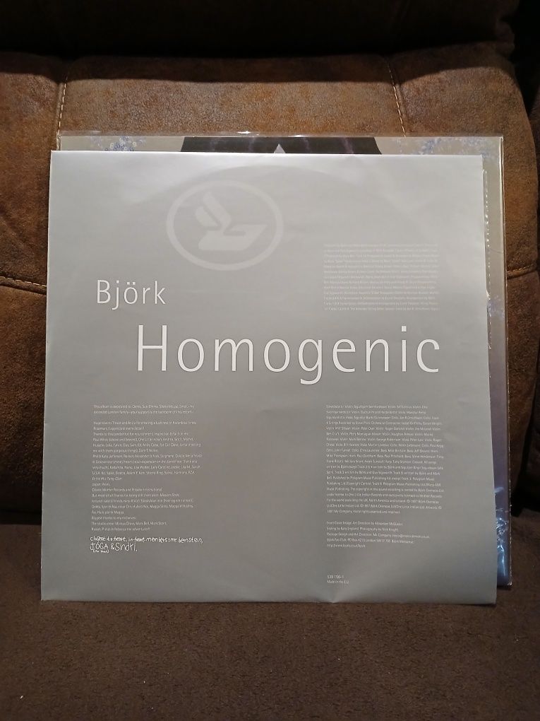 Björk - Homogenic, 1LP, jak nowa