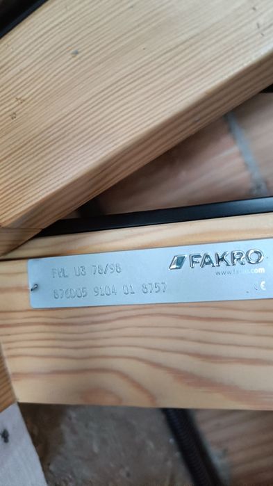 Okno dachowe, wyłaz FAKRO FWL U3 78x98