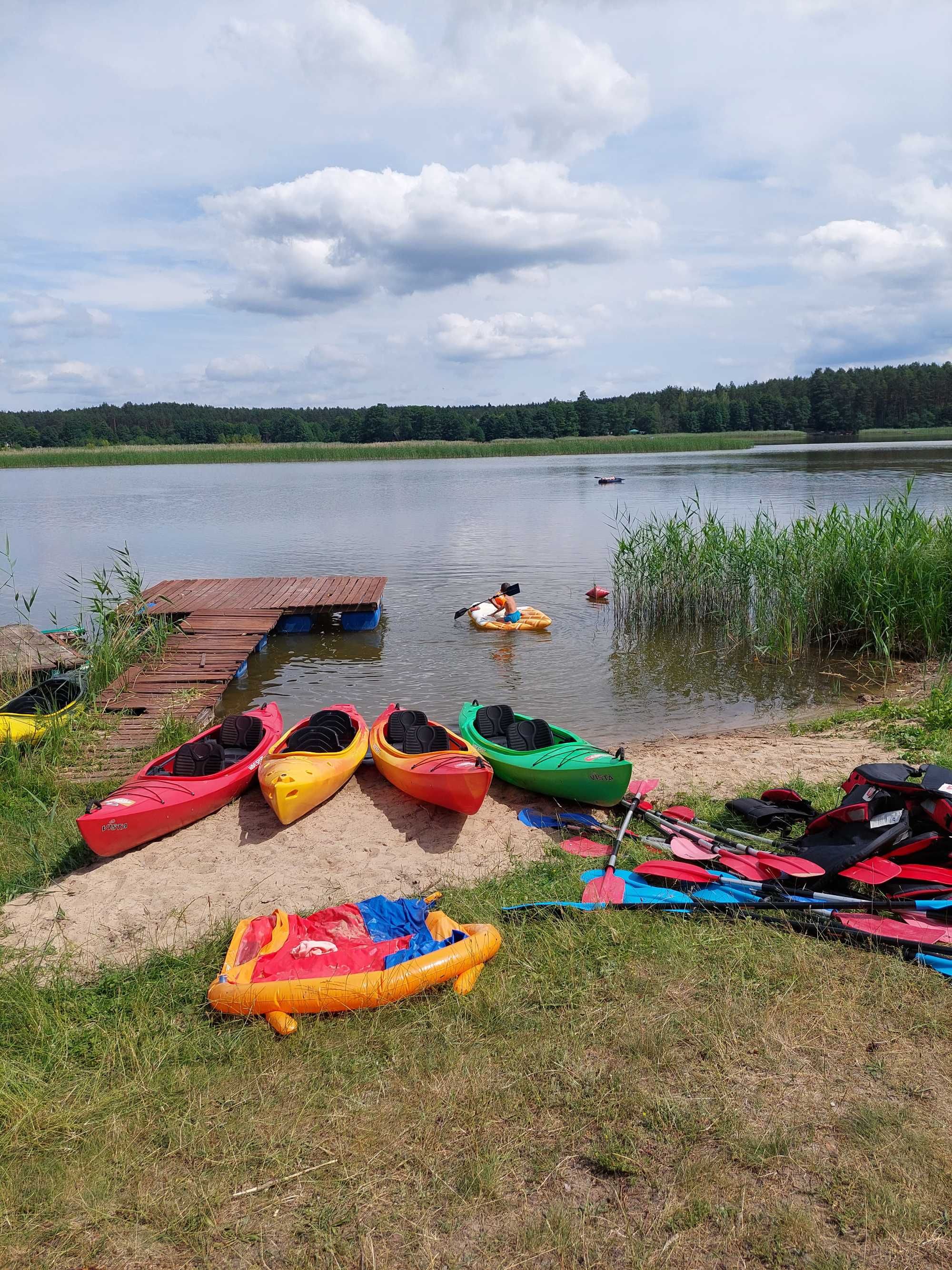 Całoroczny Domek nad jeziorem Bory Tucholskie