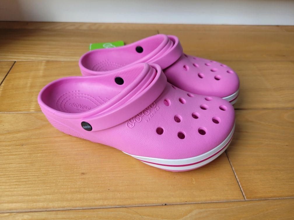 Crocs różowe nowe crocsy croksy