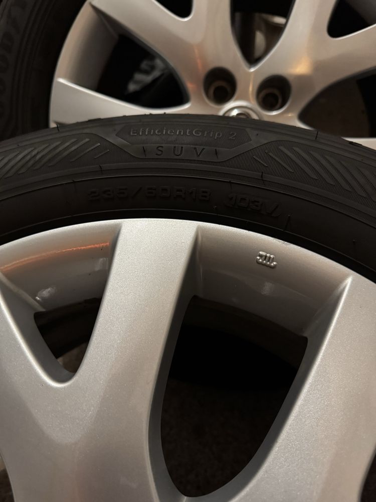 Диски 5 114,3 R18 Mazda CX-7, 5, 7,5J, ЕТ 50, ЦО 67,1 Оригінал